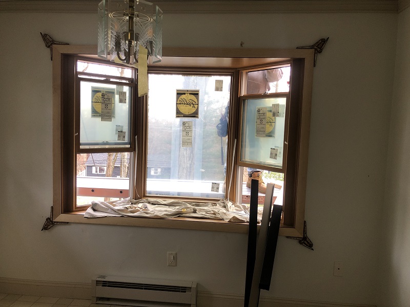 Clamps keep this interior trim tight